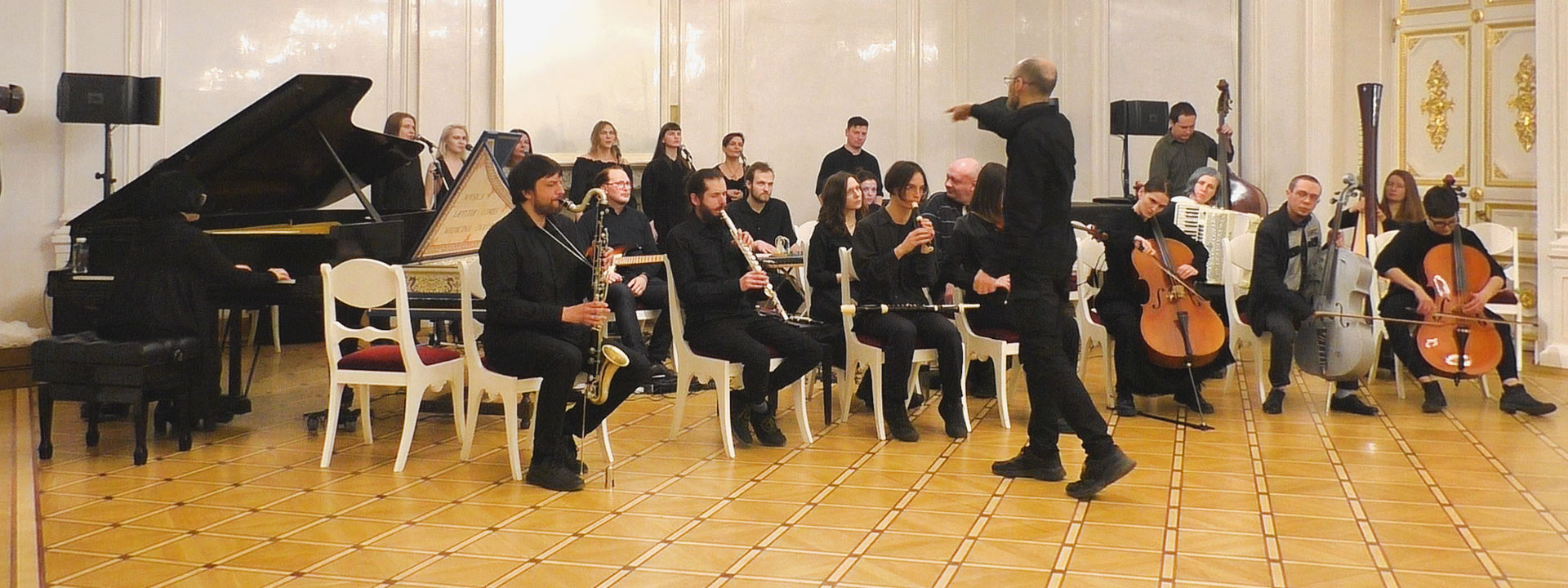 St.Petersburg Improvisers Orchestra: Сессия XCVI (Шереметевская)